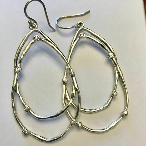 W2268 Silpada Sterling Silver CONSTELLATION Earrings
